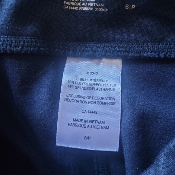 Mondetta Navy Blue Performance Leggings S - Picture 5 of 5